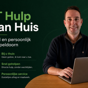 IT Hulp aan Huis banner – snel en persoonlijk computerhulp in Apeldoorn