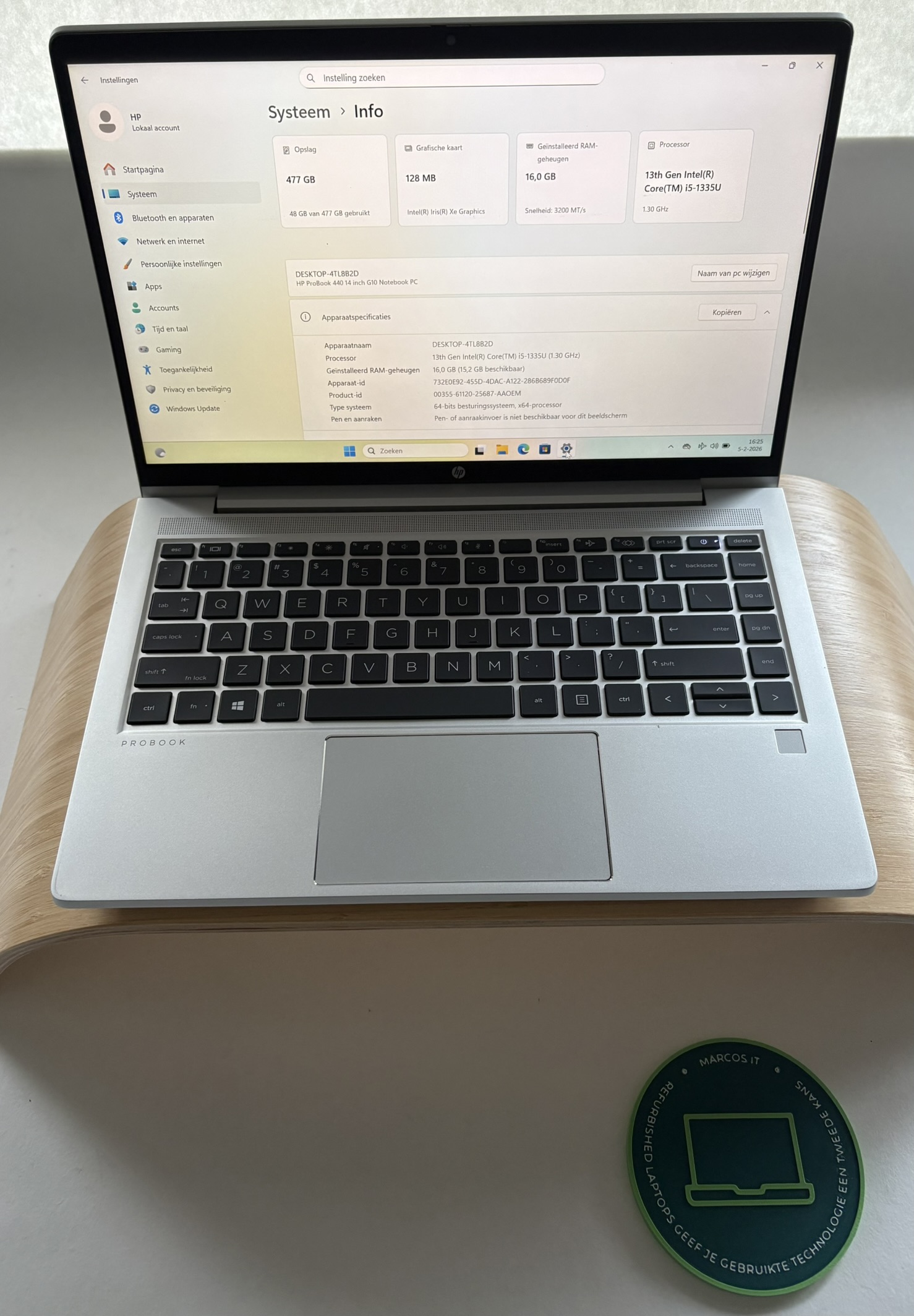 HP Probook 440 G10 i5 13gen 16GB werkgeheugen 512GB opslag - Afbeelding 3