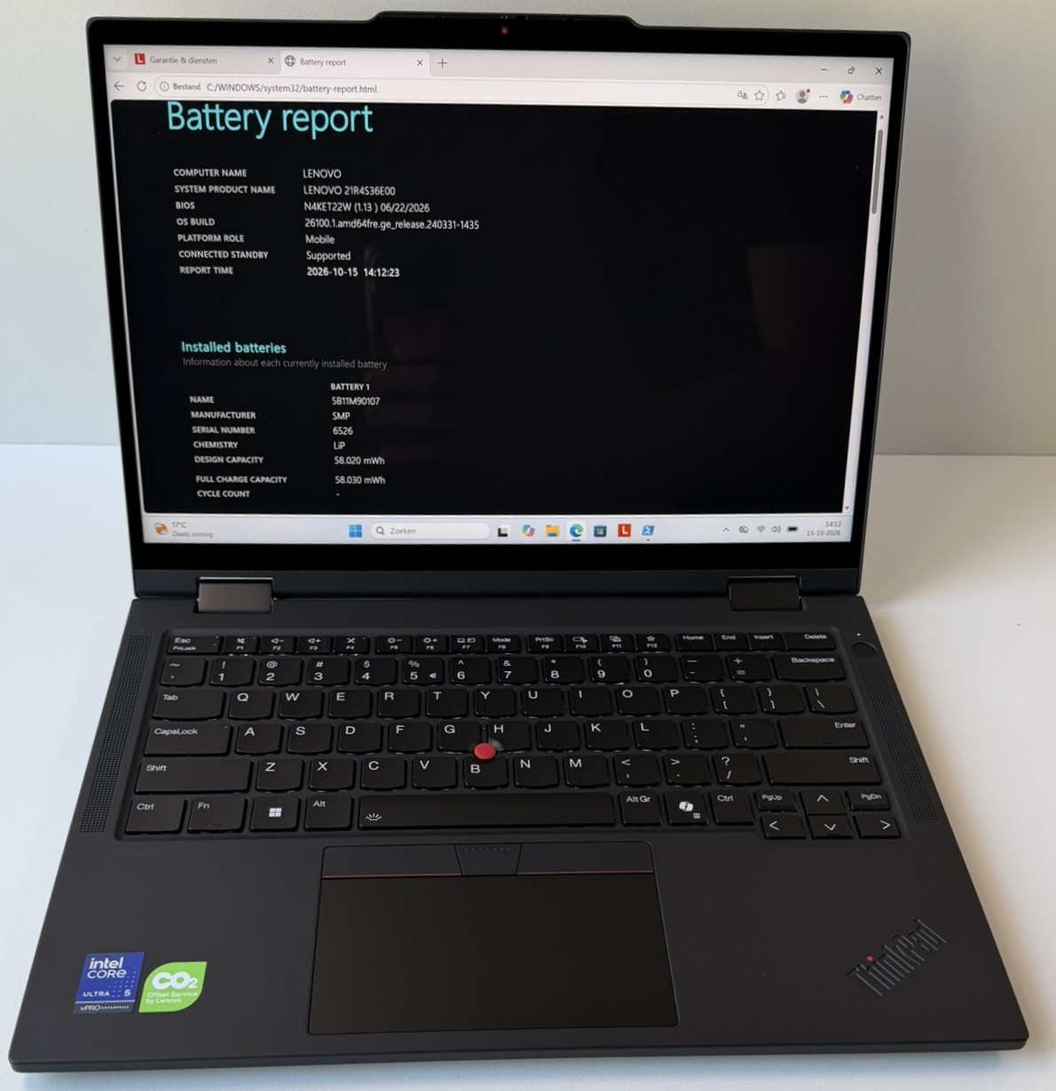 Lenovo ThinkPad T14s 2-in-1 Gen 1 Core Ultra 5, 32GB RAM, 512GB SSD, touchscreen 8 Lenovo ThinkPad T14s 2-in-1 Gen 1 Core Ultra 5, 32GB RAM, 512GB SSD, touchscreen - Afbeelding 8
